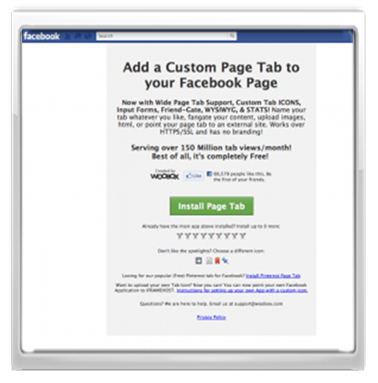 Adding a Facebook Page to your Account – Woobox Help